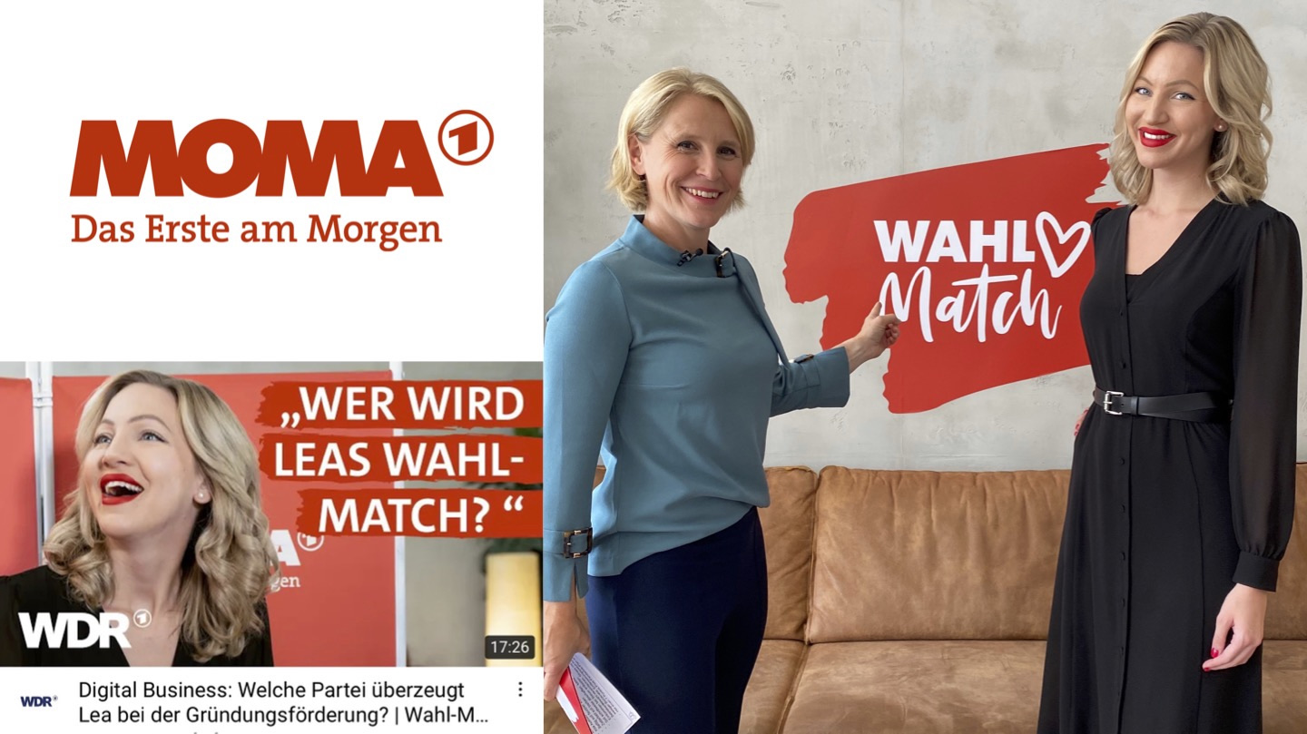 Lea Ernst im ARD Morgenmagazin