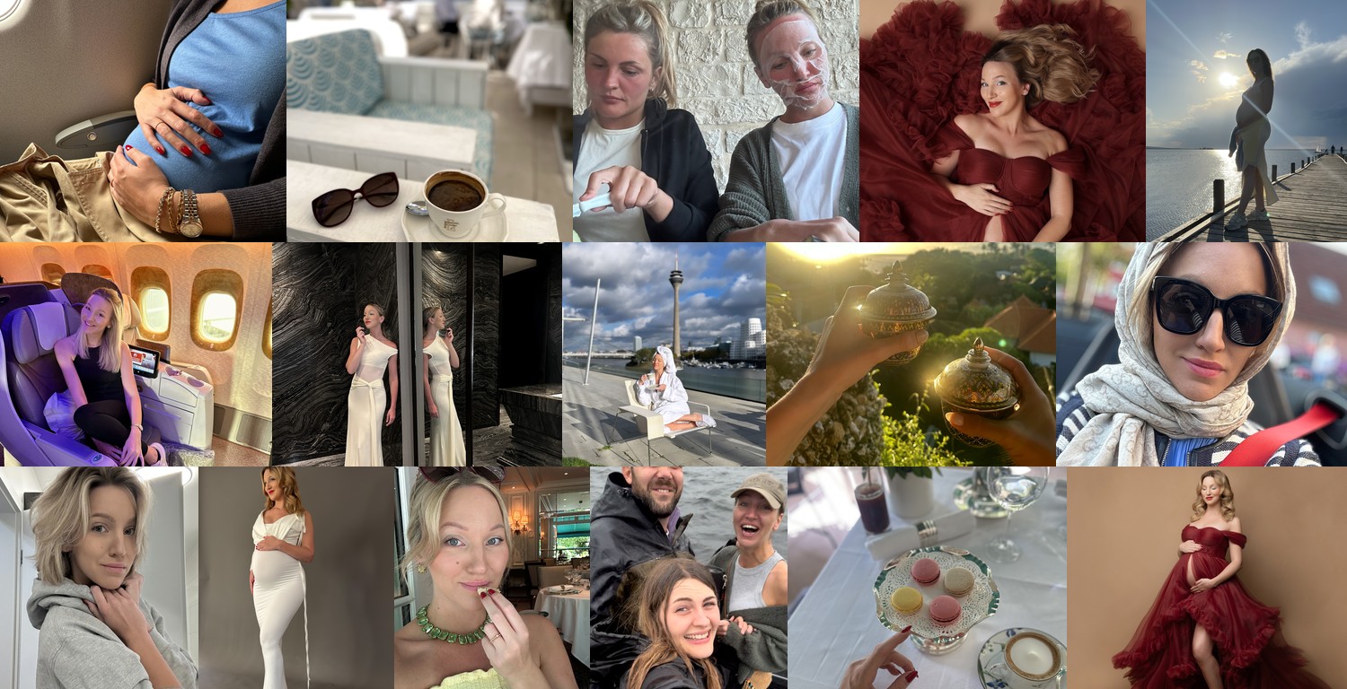 Leas Auszeit: Reisen, Ruhe, Freundinnen, Familie und der Babybauch